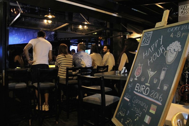 Bar 35 on Saturday Night 